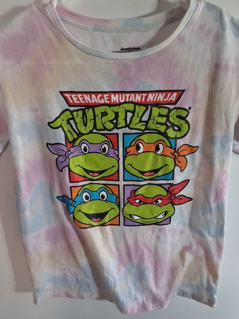 Teenage Mutant Ninja Turtles Kids Tie-Dye Graphic Tee - Multi